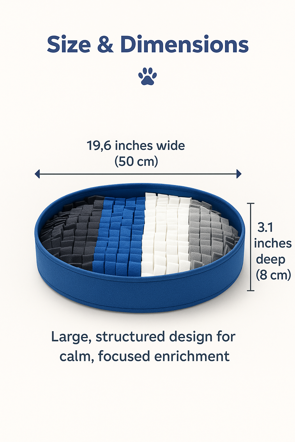 PuzzlePup Smart Snuffle Mat - A smarter way to feed and enrich your dog.