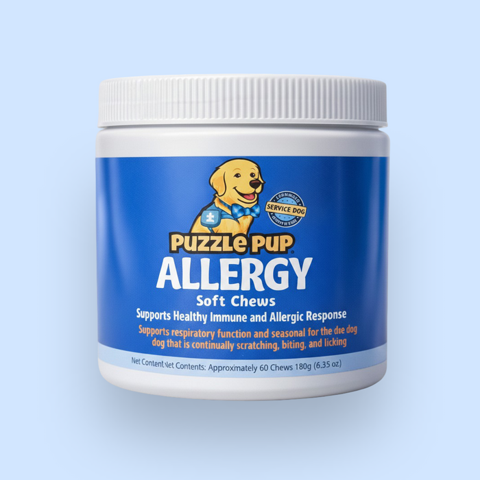 Dog Allergy Relief Soft Chews – Natural Antihistamine for Dogs