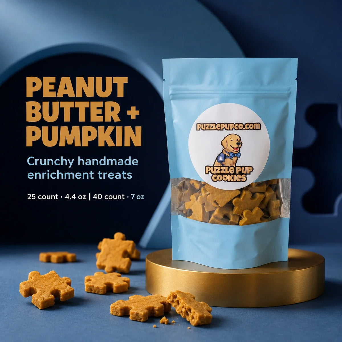 PuzzlePup Pumpkin Treats cart add-on