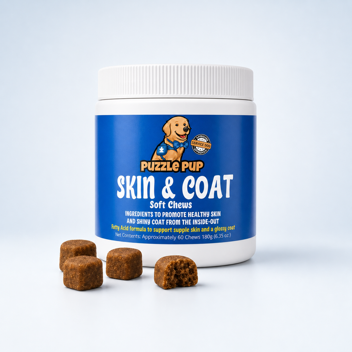 PuzzlePup Skin and Coat Soft Chews cart add-on