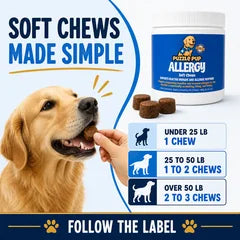 Two jars of Allergy Soft Chews package choice